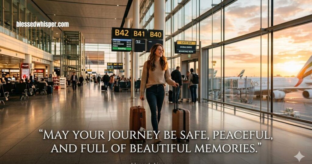 travel wishes and blessings